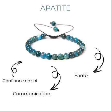 Bracelet Harmonie – Perles Naturelles & Tressage Ajustable