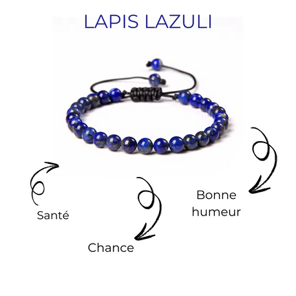 Bracelet Harmonie – Perles Naturelles & Tressage Ajustable