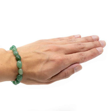 Bracelet "Porte-bonheur " Aventurine 10mm