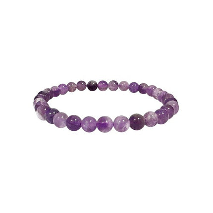 "Frieden und Gelassenheit" Amethyst Armband 6mm