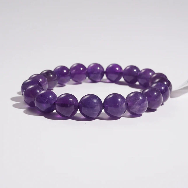 "Frieden und Gelassenheit" Amethyst Armband 8mm