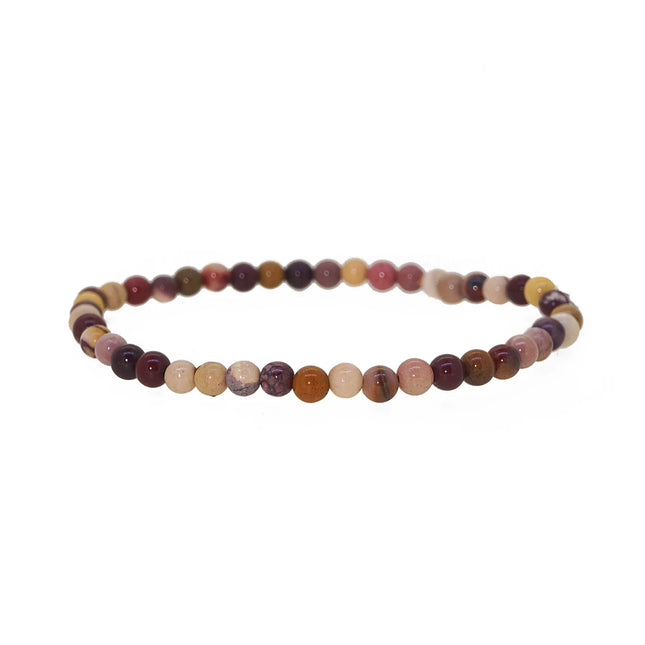 Bracelet "protection et confiance en soi" Jaspe Mokaite