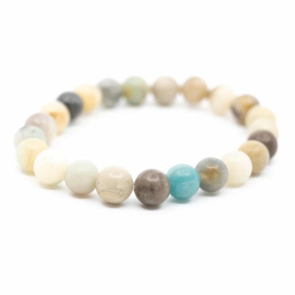 Bracelet mala Amazonite 27 perles