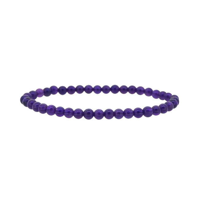 "Frieden und Gelassenheit" Amethyst Armband 4mm