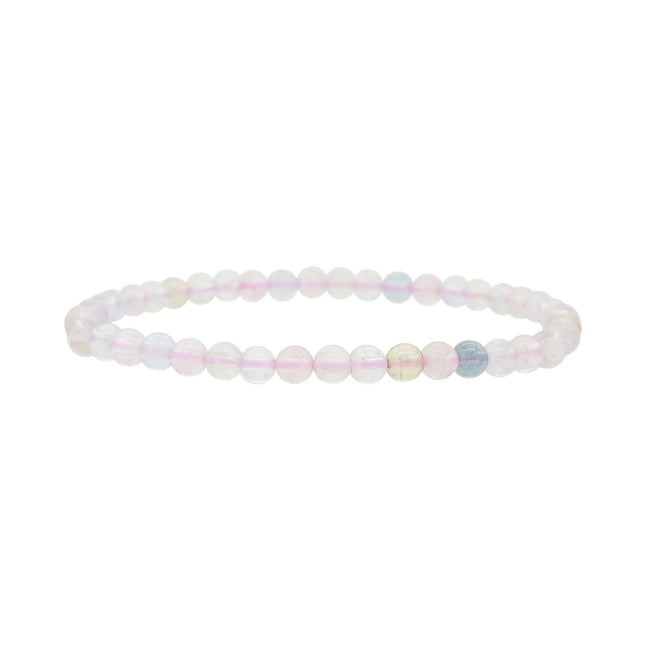 Bracelet "anti-stress" Morganite 4mm