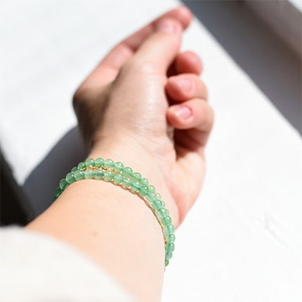 Bracelet "chance" aventurine 4mm