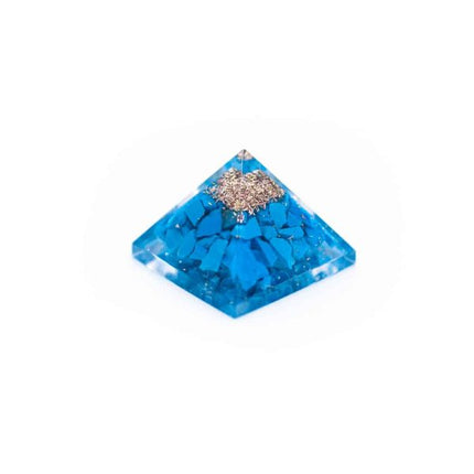 Mini Pyramide Orgonite "Calme et Paix intérieure"