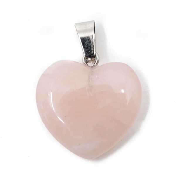 Pendentif Arbre de Vie  "Coeur" Quartz Rose