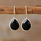 Boucles d’oreilles Pouvoir Personnel – Onyx Noir